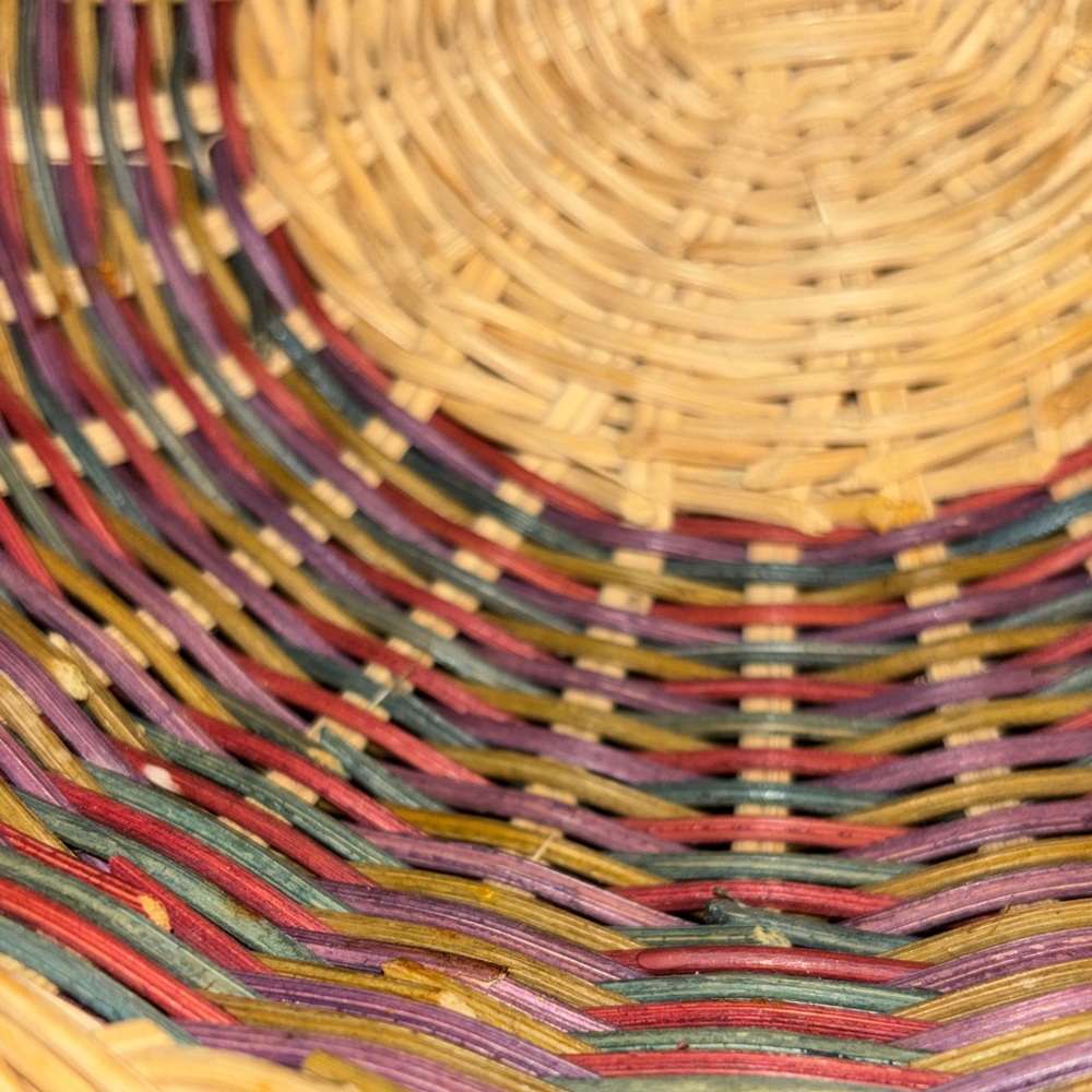 Pyrex Multicolor Woven Basket - Picture 4 of 5